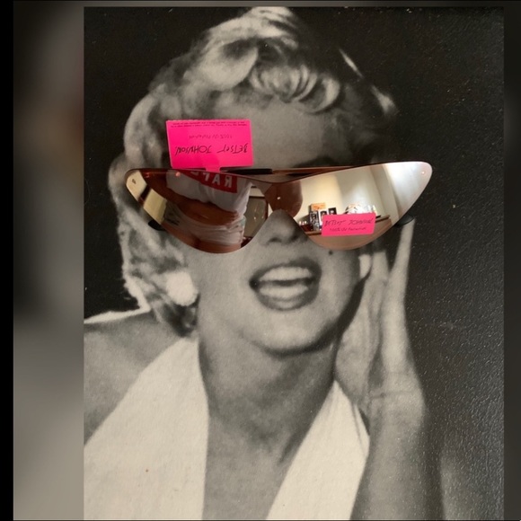 Pink Cat-eyed Sunglasses main image 5